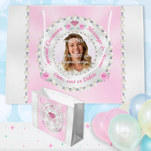 Sacolas de Presente com FOTO Personalizadas para E