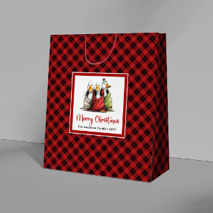 Sacolas de Presente Divertidas e Tolas de Natal co