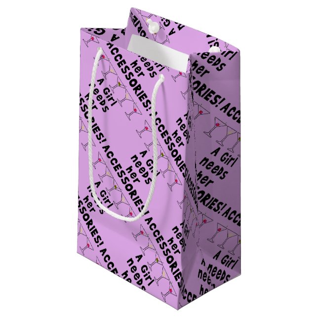 SACOLAS DE PRESENTE - UMA MENINA PRECISA DE SEUS A (Frente inclinada)