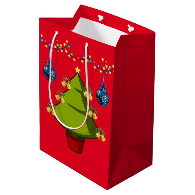 Sacolas de Presentes de Natal (Verso inclinado)
