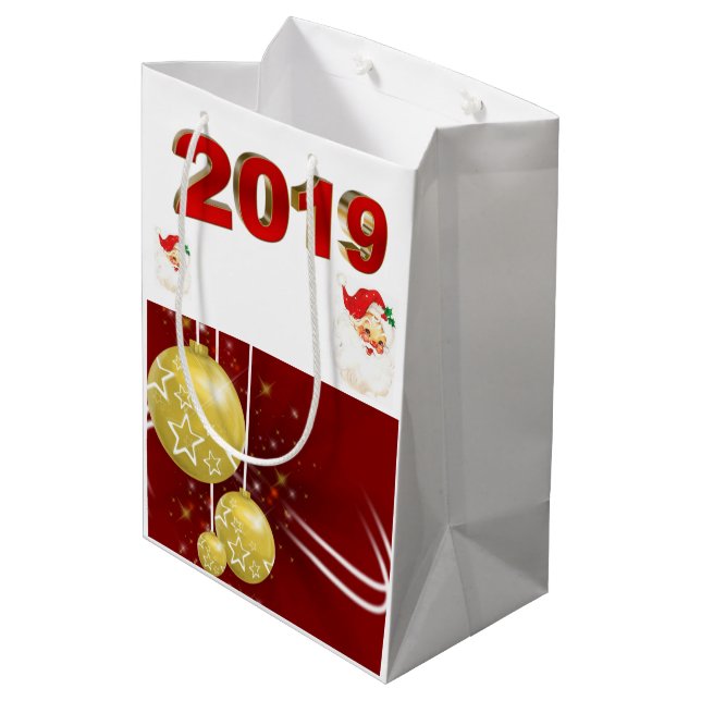 Sacolas de Presentes de Natal 2019 (Verso inclinado)