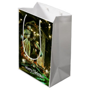 Sacolas de Presentes de Natal Jesus Cristo