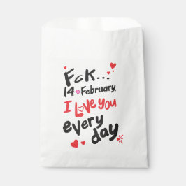 Sacolinha 14 de fevereiro, eu te amo todos os dias
