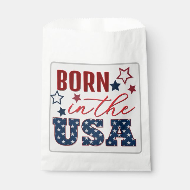 Sacolinha 4 de julho Festa MADE nos EUA (Frente)