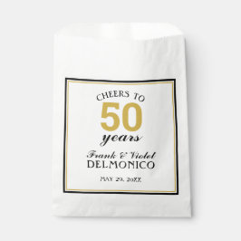 Sacolinha 50º Aniversário Dourado Alegres a 50 Anos