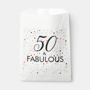 Sacolinha 50 E Fabulosa Festa de aniversário Personalizada