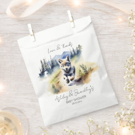 Sacolinha A aventura temida Wolf aguarda chá de fraldas com
