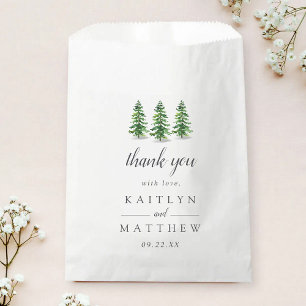 Sacolinha A Coleção de Casamentos da Floresta de Pinheiros d