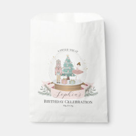 Sacolinha A Festa de aniversário Rosa Nutcracker Favorece o