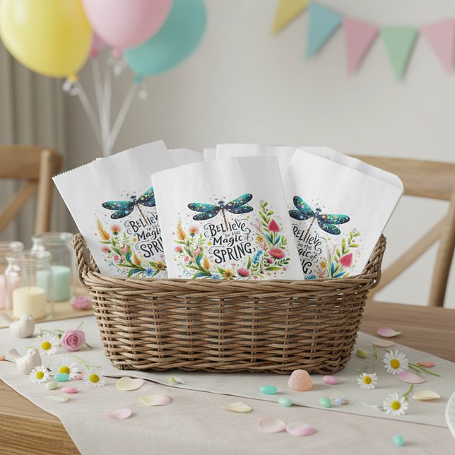 Sacolinha A Magia do Primavera floral (Criador carregado)