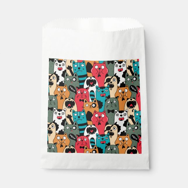 Sacolinha A multidão de gatos (Frente)