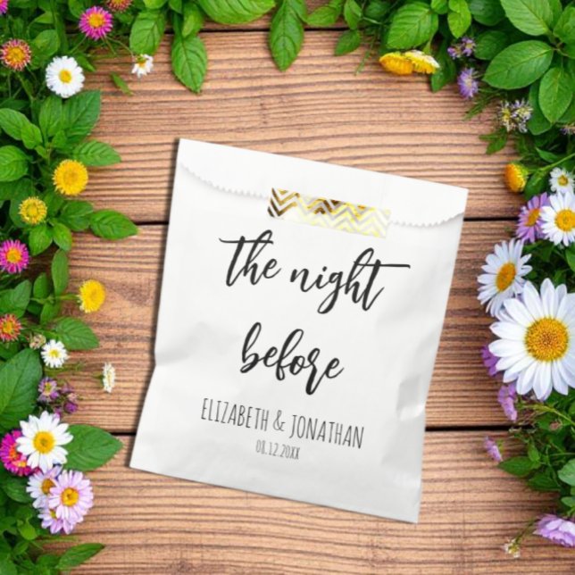 Sacolinha A Noite Antes Do Janto De Ensaio De Casamento (Criador carregado)