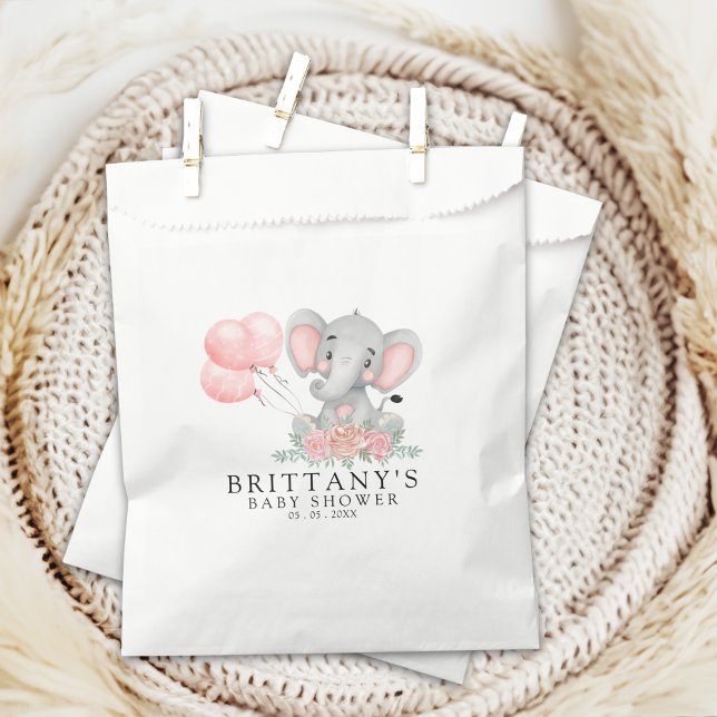 Sacolinha A Sweet Little Girl is on her Way Baby shower (Criador carregado)