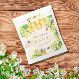 Sacolinha Abelhas-do-mato, mel, chá de fraldas amarelo