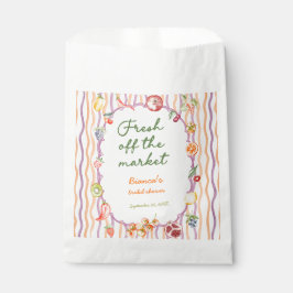 Sacolinha Acabado de Chegar ao Mercado Bridal Shower Caprich