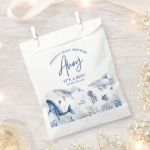 Ahoy! É um menino, debaixo do Chá de fraldas do Se