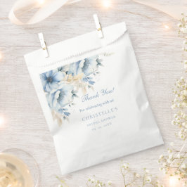 Sacolinha Algo azul antes de fazer floral Chá de noiva