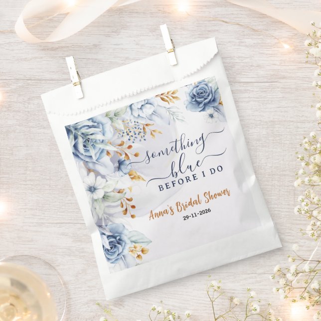 Sacolinha Algo Azul Antes do Chá de Panela da Minha Noiva (Cortado)