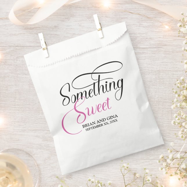 Sacolinha Algo Doce Personalizado (Cortado)