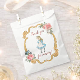 Sacolinha Alice no Partido de Onederland Favor Bag
