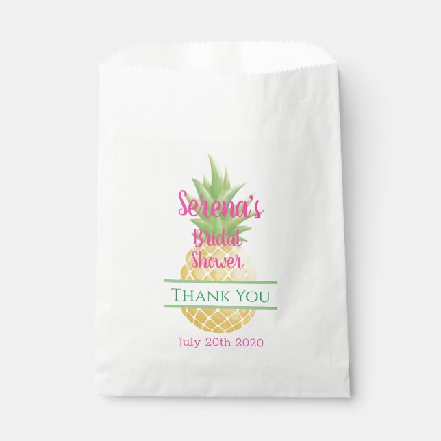 Sacolinha Aloha Bride Pineapple (Frente)