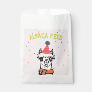 Sacolinha Alpaca Feed Cactus Fiesta Birthday