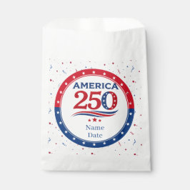 Sacolinha América 250 Patriótico Personalizado