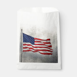 Sacolinha American Flag Favor Bag