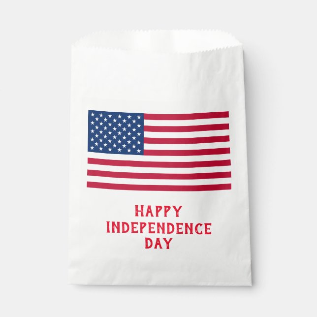 Sacolinha American Flag Favor Bag (Frente)