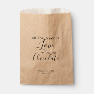 Sacolinha Amor, Chocolate Personalizado, Casamento