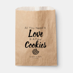Sacolinha Amor Cookies Tratam Casamento Favor Bag
