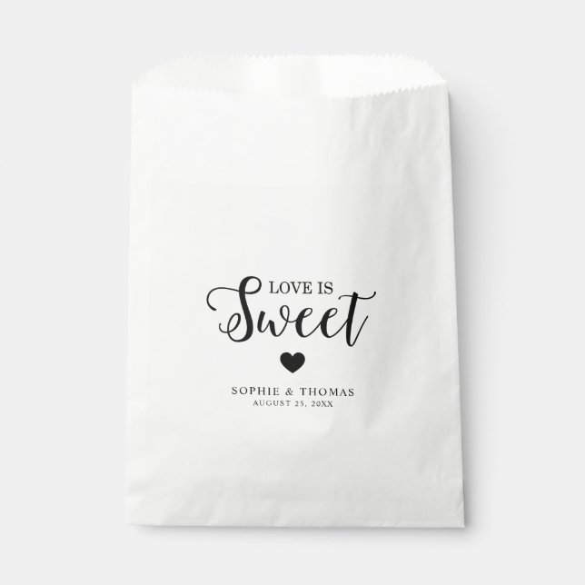 Sacolinha Amor de Casamento é Doce (Frente)