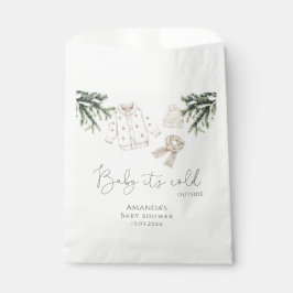 Sacolinha Amor é frio fora do Chá de fraldas