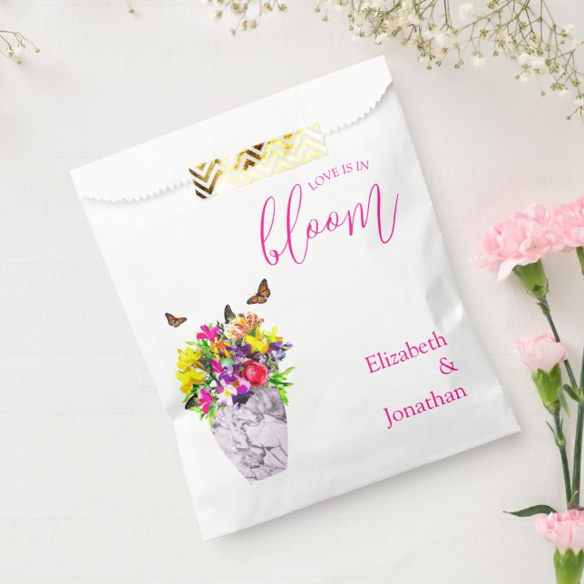 Sacolinha Amor No Bloom Floral Wedding (Selado)