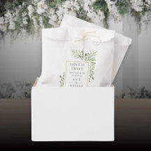 Amor Verde Folhagem É Doce Casamento