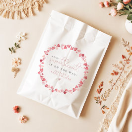 Sacolinha AMORE Little Swetheart - Chá de fraldas do Dia dos