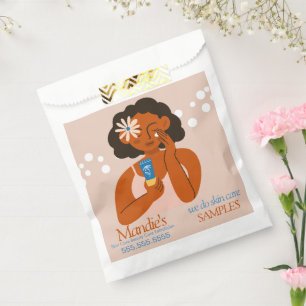 Sacolinha Amostras de Negócios de Esteticista de Cuidados co