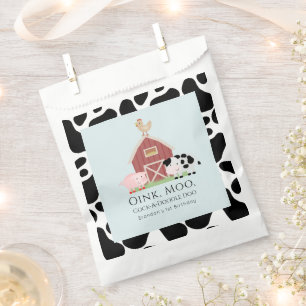 Sacolinha Animais da Fazenda Barnyard Blue Boy Birday