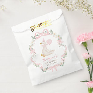 Sacolinha Aniversário da Arco Rosa de Coquetes de Um Bobo