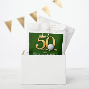 Sacolinha Aniversário de 50 anos de golfe para golfista