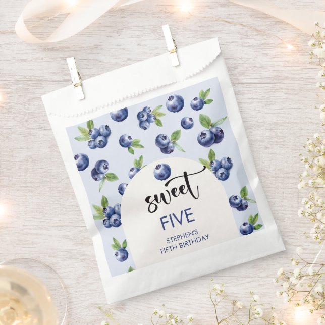 Sacolinha Aniversário de criança doce de mirtilo (Cortado)
