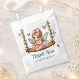 Sacolinha Aniversário de fadazinha adorável