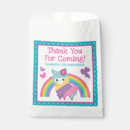 Sacolinha Aniversário do Primavera Inverso do Arco-Íris Lama