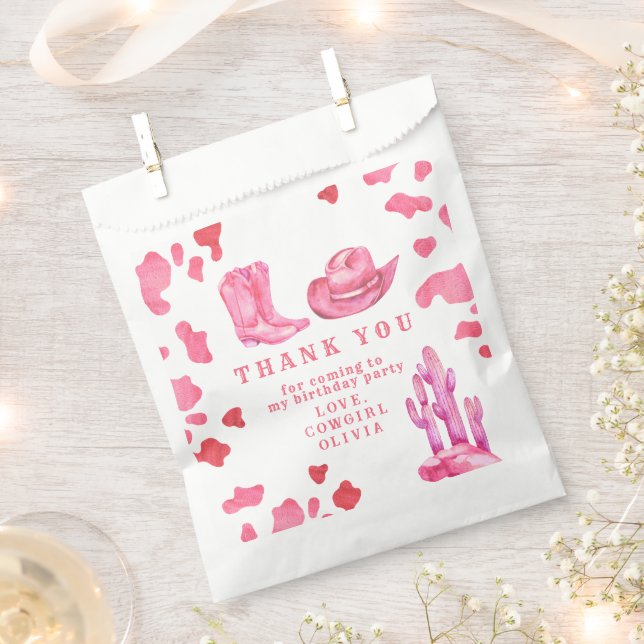 Sacolinha Aniversário do Primeiro Rodeo Ocidental, Cowgirl W (Cortado)