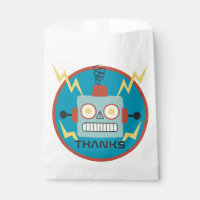 Antiguamente Brinquedo Robot Birthday