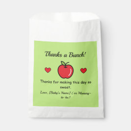 Sacolinha Apple Baby Shower Favor Bags