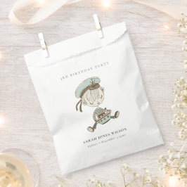 Sacolinha Aqua Boys Pequeno Marinheiro Náutico Qualquer Idad