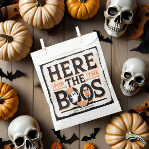 Sacolinha Aqui para os Boos Feliz Halloween