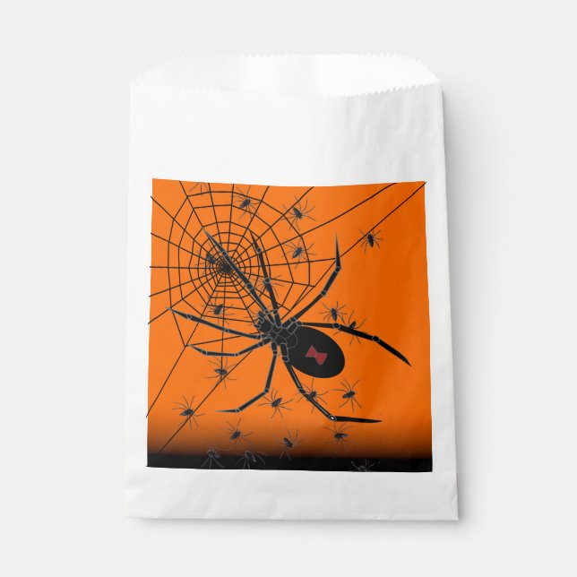 Sacolinha Aranhas de Partido Favorecem Bolsas (Frente)