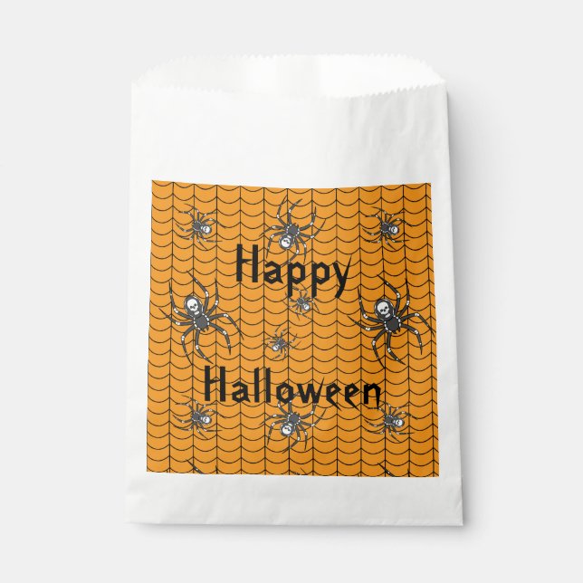 Sacolinha Aranhas no Desfile Favor Bag (Frente)